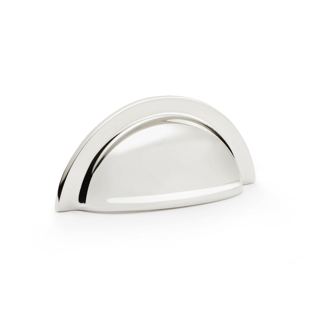 Alexander & Wilks Bardom Ridged Cabinet Cup Pull by Alexander & Wilks