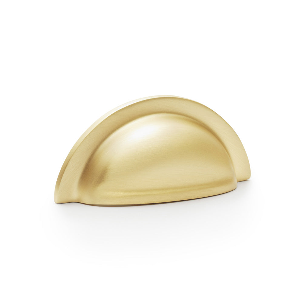 Alexander & Wilks Bardom Ridged Cabinet Cup Pull by Alexander & Wilks