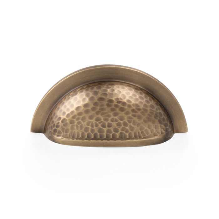 Alexander & Wilks Bardom Hammered Ridged Cup Pull by Alexander & Wilks