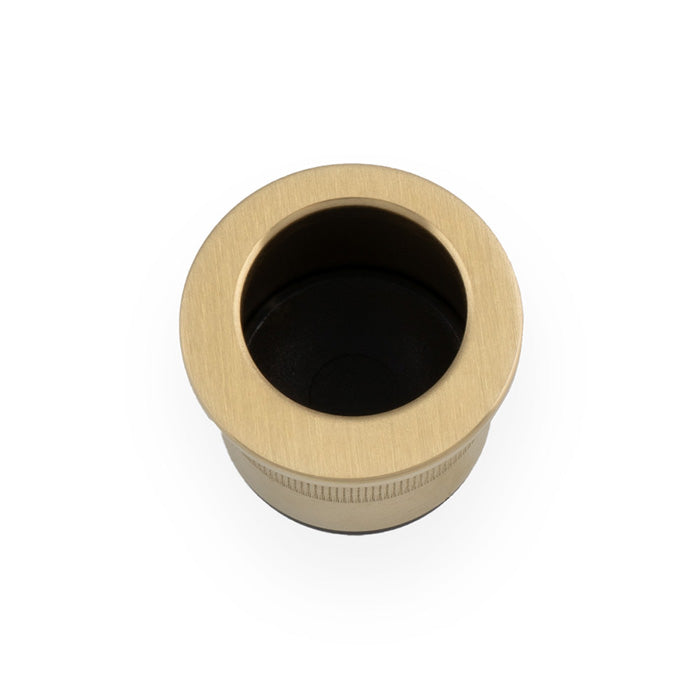 Alexander & Wilks Round Sliding Door Finger Edge Pull by Alexander & Wilks
