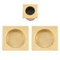 Alexander & Wilks Square sliding door pull kit by Alexander & Wilks