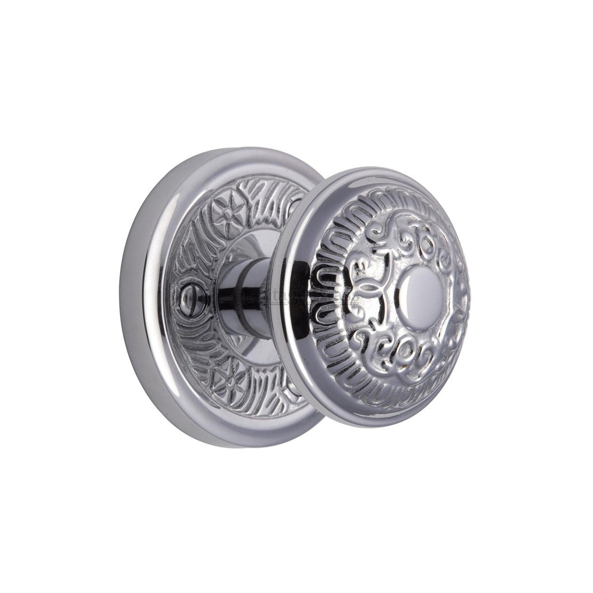 Aydon Door Knob on Rose by M Marcus - Heritage Brass