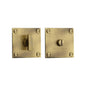 Square Bathroom Turn & Release - BAU1555 by M Marcus - Heritage Brass