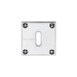 Standard Key Escutcheon Square - BAU1556 by M Marcus - Heritage Brass
