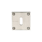 Standard Key Escutcheon Square - BAU1556 by M Marcus - Heritage Brass