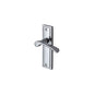Boston Door Handle on Plate by M Marcus - Heritage Brass