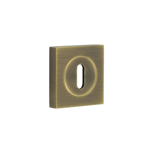 Burlington Standard Keyway Escutcheons Square Plain rose by Burlington By Frelan