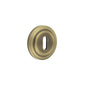 Burlington Standard Keyway Escutcheons Chamfered Rose by Burlington By Frelan