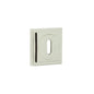 Burlington Standard Keyway Escutcheons Square Stepped Rose by Burlington By Frelan