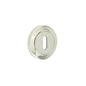Burlington Standard Keyway Escutcheons Chamfered Rose by Burlington By Frelan