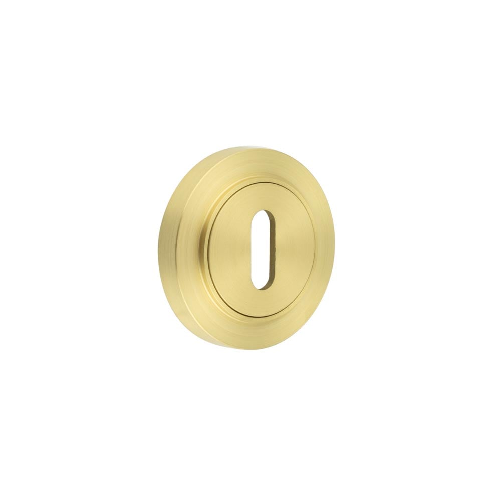 Burlington Standard Keyway Escutcheons Plain Rose by Burlington By Frelan