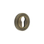 Burlington Euro Profile Escutcheons Plain Rose by Burlington By Frelan