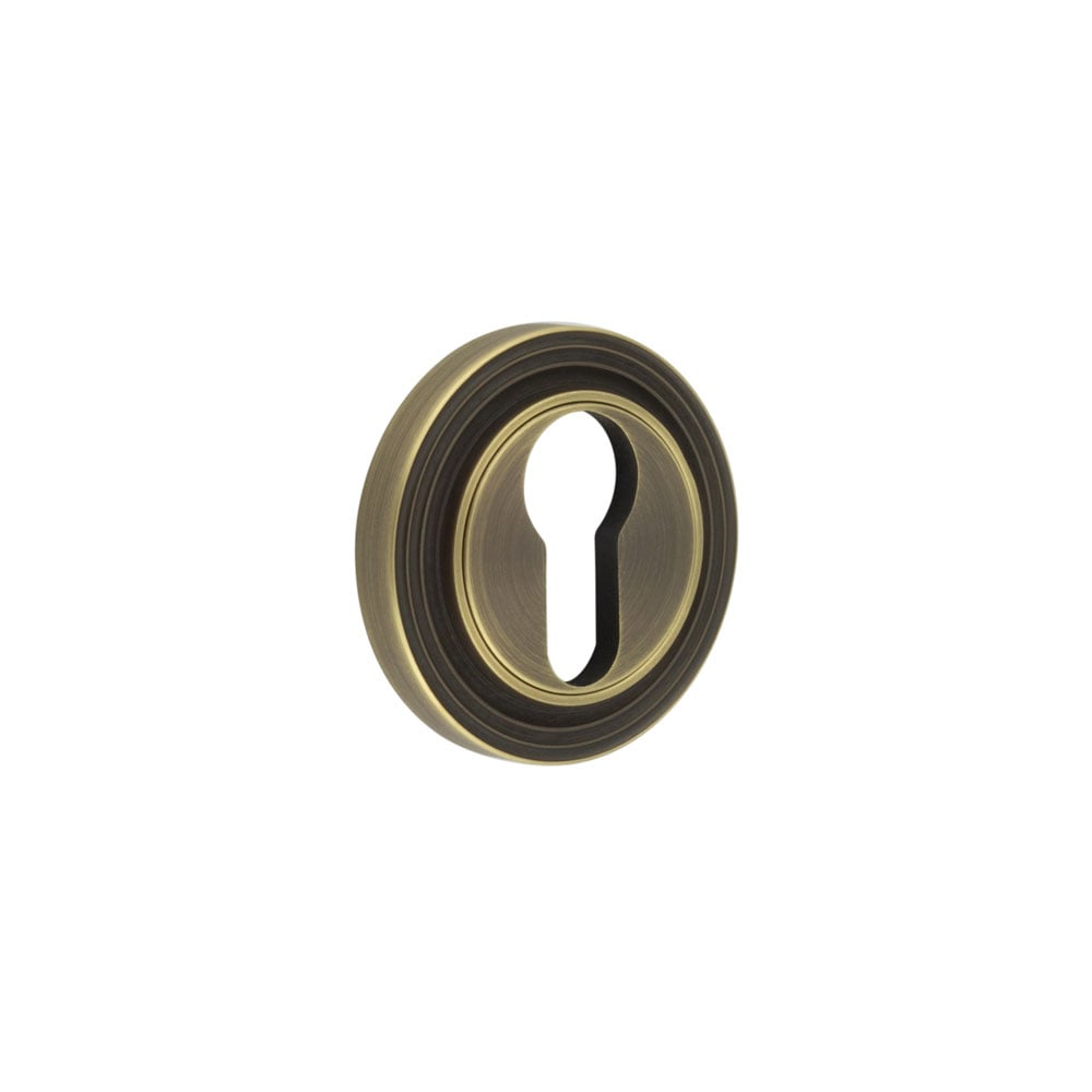 Burlington Euro Profile Escutcheons Reeded Rose by Burlington By Frelan