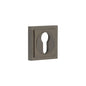 Burlington Euro Profile Escutcheons Square Stepped Rose by Burlington By Frelan