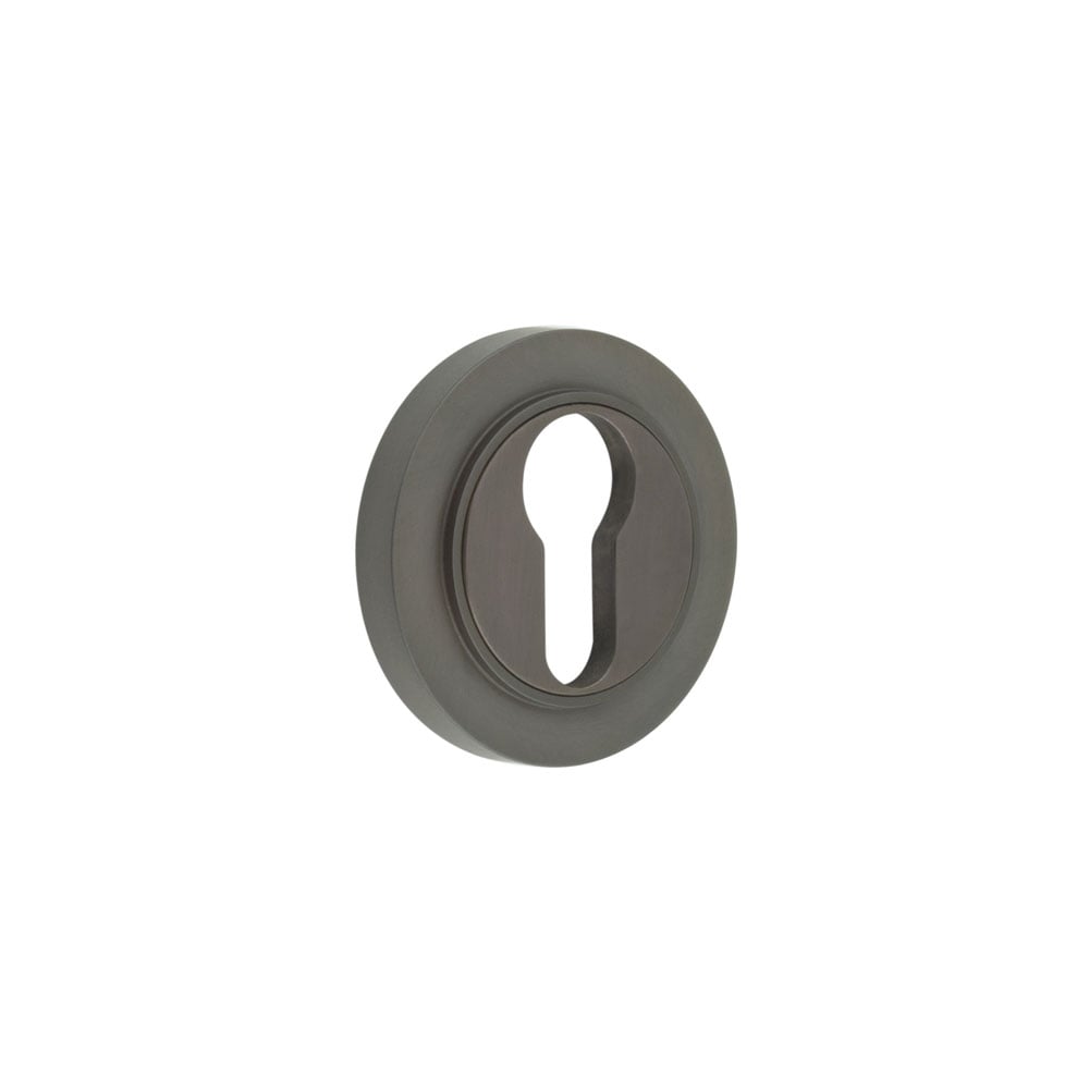 Burlington Euro Profile Escutcheons Plain Rose by Burlington By Frelan