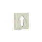 Burlington Euro Profile Escutcheons Square Plain Rose by Burlington By Frelan