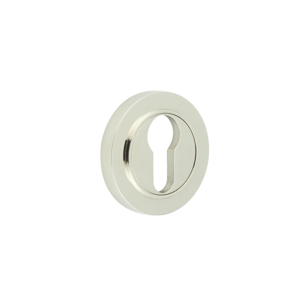Burlington Euro Profile Escutcheons Plain Rose by Burlington By Frelan