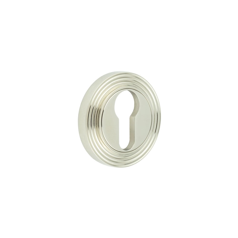 Burlington Euro Profile Escutcheons Reeded Rose by Burlington By Frelan