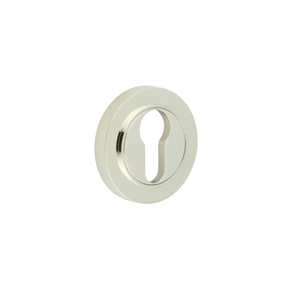 Burlington Euro Profile Escutcheons Knurled Rose by Burlington By Frelan
