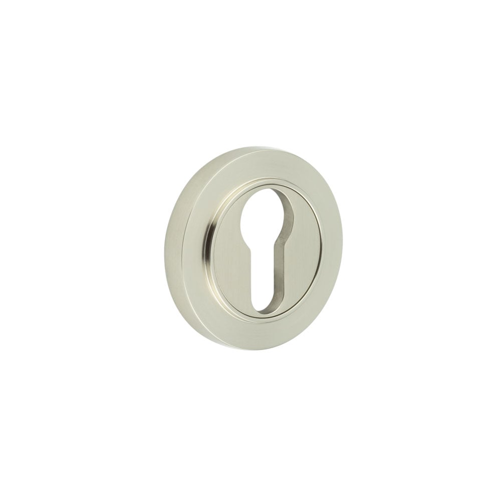 Burlington Euro Profile Escutcheons Plain Rose by Burlington By Frelan