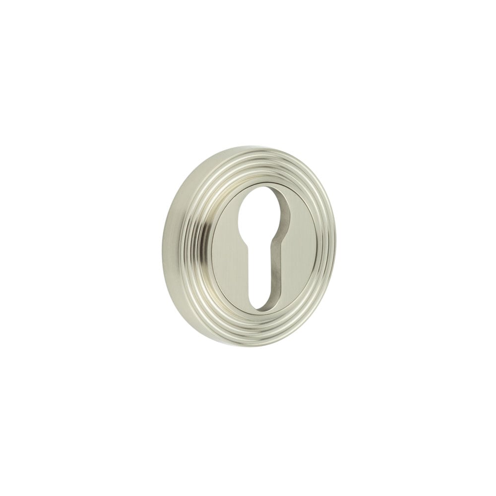 Burlington Euro Profile Escutcheons Reeded Rose by Burlington By Frelan