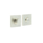 Burlington Turns & Releases Inner 3 Square Plain Rose by Burlington By Frelan