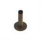 Burlington Knurled Wall Mounted Door Stops Knurled Rose by Burlington By Frelan
