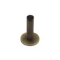 Burlington Knurled Wall Mounted Door Stops Plain Rose by Burlington By Frelan