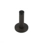 Burlington Knurled Wall Mounted Door Stops Plain Rose by Burlington By Frelan
