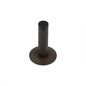 Burlington Knurled Wall Mounted Door Stops Chamfered Rose by Burlington By Frelan