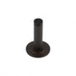 Burlington Knurled Wall Mounted Door Stops Stepped Rose by Burlington By Frelan