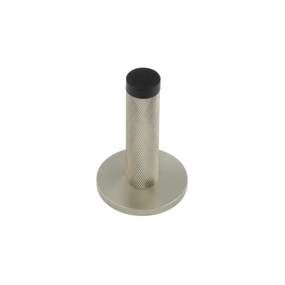Burlington Knurled Wall Mounted Door Stops Knurled Rose by Burlington By Frelan