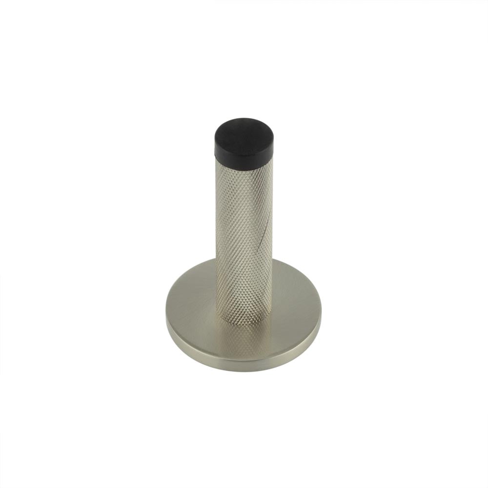 Burlington Knurled Wall Mounted Door Stops Plain Rose by Burlington By Frelan