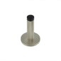 Burlington Knurled Wall Mounted Door Stops Plain Rose by Burlington By Frelan