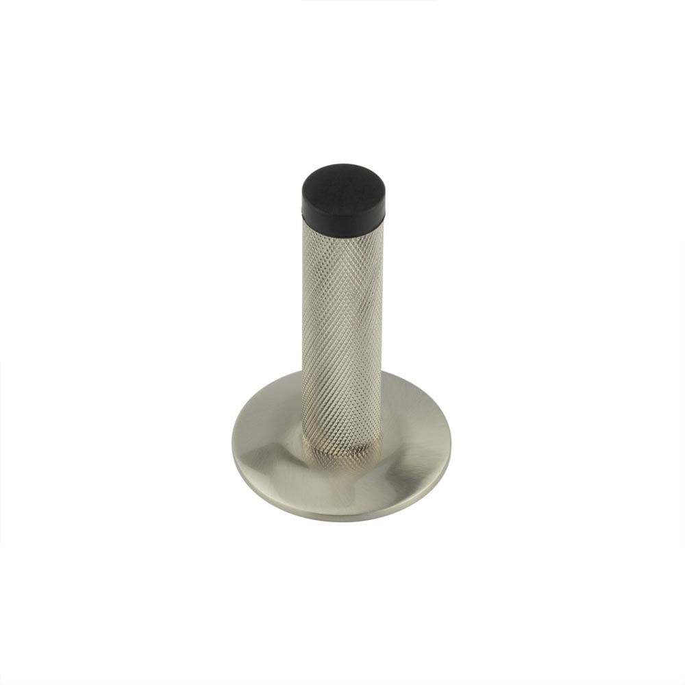Burlington Knurled Wall Mounted Door Stops Chamfered Rose by Burlington By Frelan