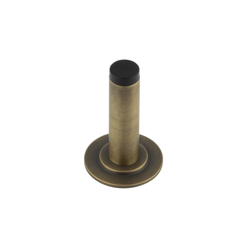 Burlington Plain Wall Mounted Door Stops Stepped Rose by Burlington By Frelan
