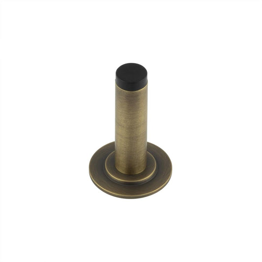 Burlington Plain Wall Mounted Door Stops Stepped Rose by Burlington By Frelan