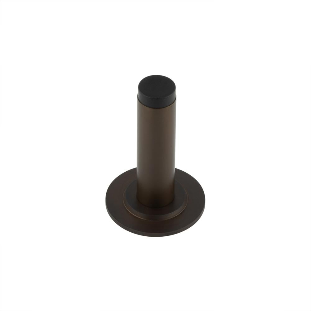 Burlington Plain Wall Mounted Door Stops Stepped Rose by Burlington By Frelan