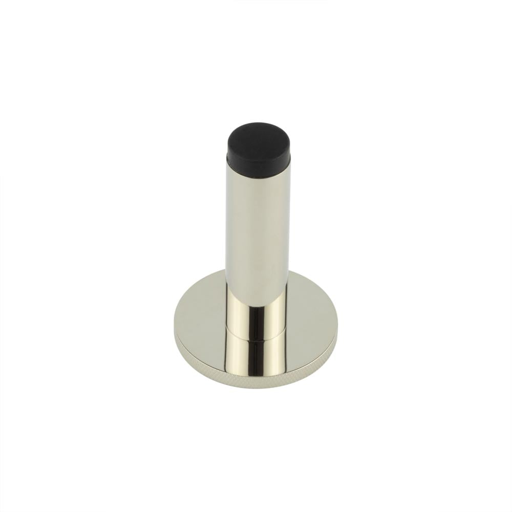 Burlington Plain Wall Mounted Door Stops Knurled Rose by Burlington By Frelan