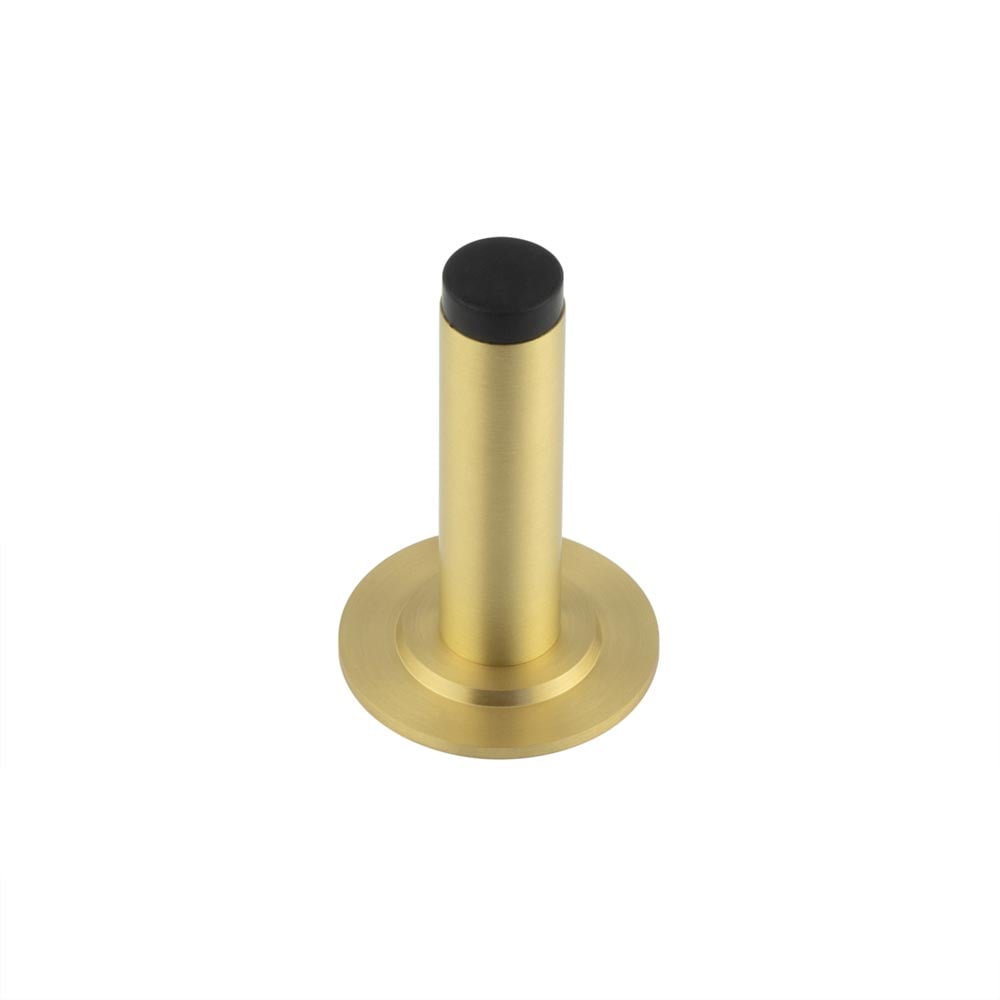 Burlington Plain Wall Mounted Door Stops Stepped Rose by Burlington By Frelan