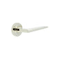 Burlington Mayfair Door Handles On Plain Rose by Burlington By Frelan
