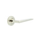 Burlington Mayfair Door Handles On Chamfered Rose by Burlington By Frelan