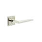 Burlington Mayfair Door Handles On Square Stepped Rose by Burlington By Frelan