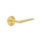Burlington Mayfair Door Handles On Plain Rose by Burlington By Frelan