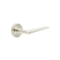 Burlington Mayfair Door Handles On Plain Rose by Burlington By Frelan