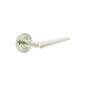 Burlington Mayfair Door Handles On Stepped Rose by Burlington By Frelan