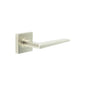 Burlington Mayfair Door Handles On Square Plain Rose by Burlington By Frelan