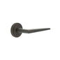 Burlington Mayfair Door Handles On Stepped Rose by Burlington By Frelan