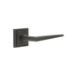 Burlington Mayfair Door Handles On Square Stepped Rose by Burlington By Frelan