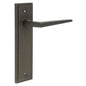 Burlington Mayfair Door Handle Latch Backplate by Burlington By Frelan
